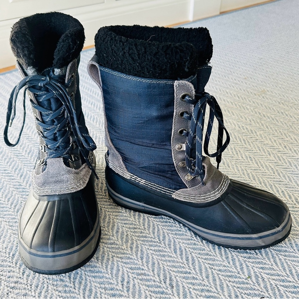 LL Bean Mens, 8M, Insulated Snow Duck Boots, Waterproof, Item: 507841